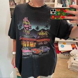 Brandy Melville Drive-In Graphic Tee one size fits all